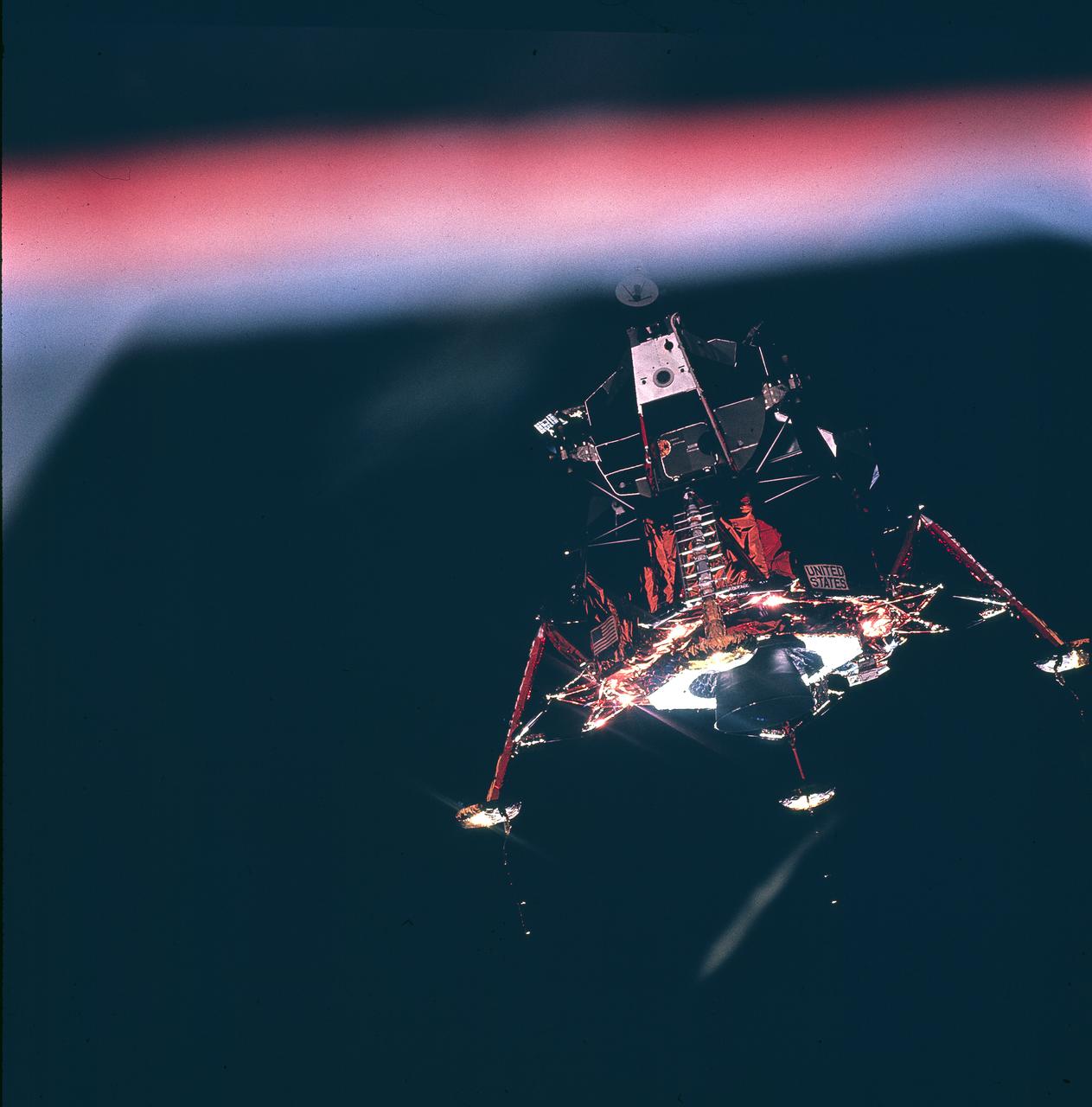 Lunar Module Eagle in orbit